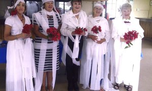 Dames se Toiletpapier trourokke